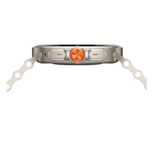 TSW2 1.43″ AMOLED Ekran, Bluetooth 5.3 Telefon Görüşme ve IP68 Suya Dayanıklı iOS & Android Uyumlu Metal Çerçeveli Akıllı Saat Titanyum