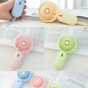 Şarjlı Mini El Fanı (Taşınabilir) - Demo